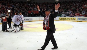 Hans Zach ist mehracher deutscher Meister und Ex-Bundestrainer