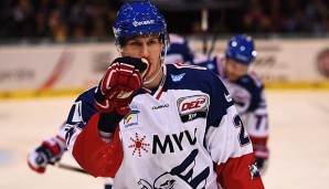 Frank Mauer und die Adler Mannheim besiegten am Wochenende Ingolstadt und München