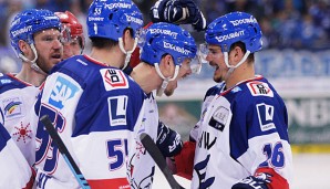 Die Adler Mannheim wollen ihren siebten DEL-Titel perfekt machen