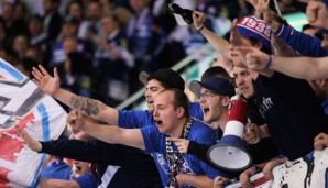 Die Fans der Adler Mannheim waren nicht zufrieden mit dem Ergebnis