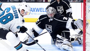 Jonathan Quick hütet in der NHL das Tor der LA Kings