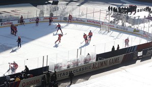 Bei den Ontario Reign hütete ein Familiengespann das Tor