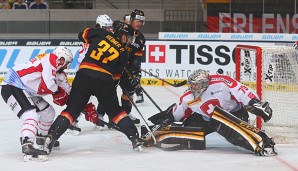 Patrick Reimer im Spiel gegen die Schweiz