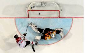 Dennis Endras ist Goalie der deutschen Nationalmannschaft