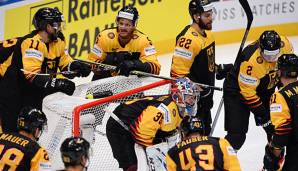 Die deutsche Eishockey-Nationalmannschaft schaffte es bis ins WM-Viertelfinale.