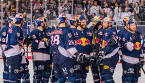 Der EHC Red Bull München führt die Finalserie gegen die Eisbären Berlin mit 1:0 an.