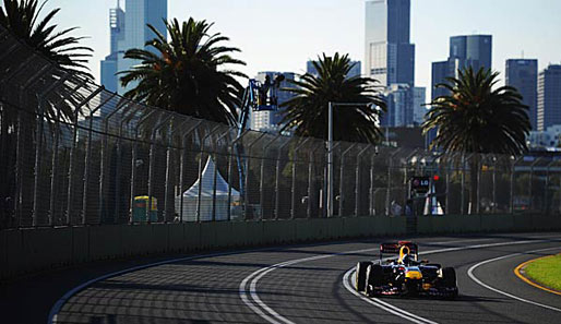 Start-Ziel-Sieg! Red-Bull-Star Sebastian Vettel drehte im Albert Park einsam seine Runden