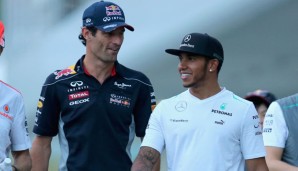 Für Mark Webber ist es unbegreiflich, dass Lewis Hamilton bislang nur einen WM-Titel gewonnen hat