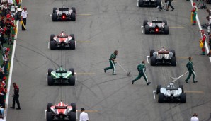 Die Caterham-Mechaniker werden in Austin nicht durch die Startaufstellung rennen