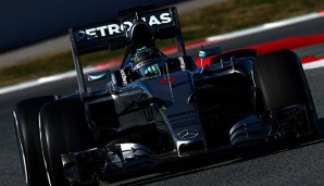 Nico Rosberg fuhr in Katalonien alle davon