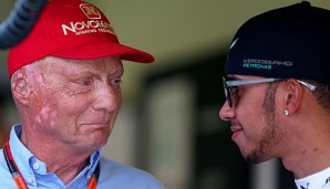 Lauda gilt als großer Hamilton-Fan