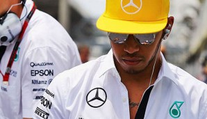 Lewis Hamilton musste sich in Brasilien mit dem zweiten Platz begnügen