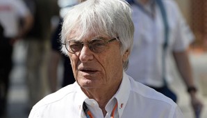 Bernie Ecclestone im November 2015 in Abu Dhabi