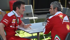 James Allison und Mauricio Arrivabene haben sich zuletzt öfters zusammengesetzt