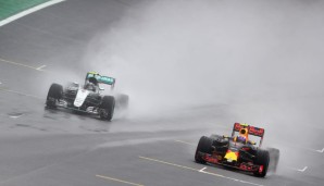 Max Verstappen versuchte in Interlagos die Silberpfeile zu ärgern, scheiterte und überzeugte doch