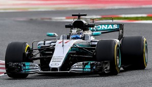 Valteri Bottas im Mercedes