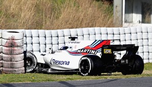 Lance Stroll setzte seinen Williams bereits mehrfach in die Mauer