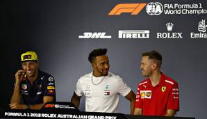 Lewis Hamilton und Sebastian Vettel kommen zusammen auf acht WM-Titel in der Formel 1.