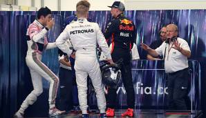 Max Verstappen griff Esteban Ocon beim Wiegen an.