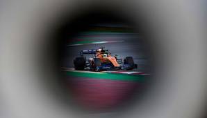 Platz 9: MCLAREN. Mit zwei Tagesbestzeiten ließ der Papaya-Wagen aufhorchen. Allerdings fuhren Carlos Sainz Junior und Lando Norris auf weicheren Reifen, große Aussagekraft hat der zwischenzeitliche Erfolg also nicht.