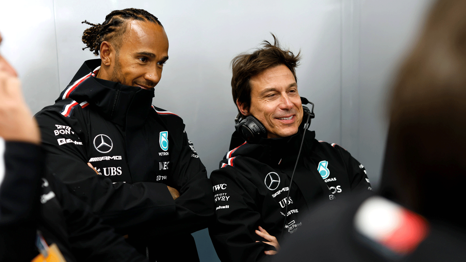 Toto Wolff, Lewis Hamilton