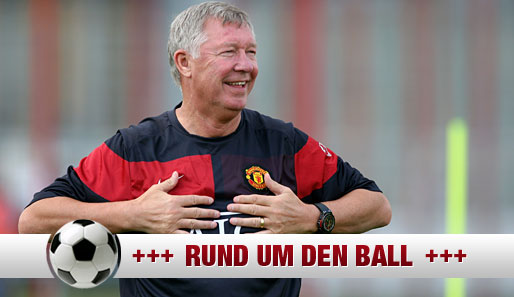 United-Coach Alex Ferguson hat Respekt vor Wolfsburgs Offensivabteilung