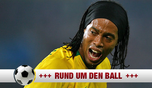 Ronaldinho wurde 2002 mit Brasilien Weltmeister