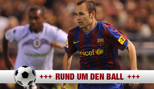 Andres Iniesta wurde Meister mit dem FC Barcelona und avancierte dann zum WM-Held Spaniens