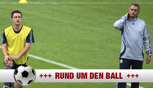 Bald gemeinsam bei Real Madrid? John Terry (l.) und Jose Mourinho