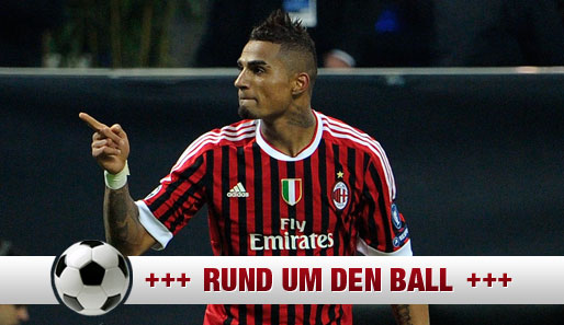 So nicht, meint Lieber: Kevin Prince Boateng nimmt sich Fabio Capello vor die Brust