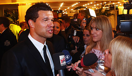 Kein böses Blut: Michael Ballack blickt zufrieden auf 20 Jahre Profifußball und 700 Spiele zurück