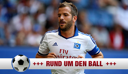 Rafael van der Vaart versucht seinen HSV vor dem Pokalspiel wachzurütteln - mit harten Worten