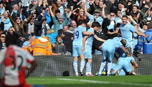 2012 schoss Sergio Agüero City in der 94. Minute zum Titel