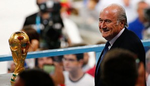 Sepp Blatter hatte Katar zuletzt noch für das Engagement gelobt