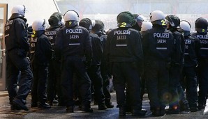 Die Polizei erlebte bei der Demonstration einen vergleichsweise ruhigen Arbeitstag