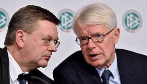 Reinhard Grindel (li.) und Reinhard Rauball (re.)