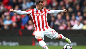 Xerdan Shaqiri läuft seit der Saison 2015/16 für Stoke City auf