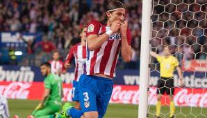 Platz 78: Filipe Luis (Atletico Madrid) - 85