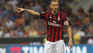 IV - Leonardo Bonucci (von Juventus Turin zum AC Milan) - 42 Mio. Euro