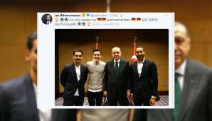 Ebenso lässt es sich Erdogan-Buddy Jan Böhmermann nicht nehmen, die Aktion zu kommentieren.