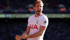 Platz 1: Harry Kane (Tottenham Hotspur) - Gesamtstärke 89.