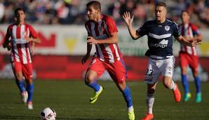 10. Platz: Atletico Madrid - 21 Spieler (mittig im Bild: Theo Hernandez)