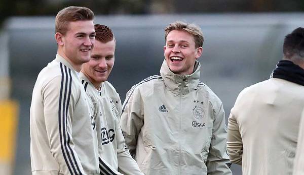 Matthijs de Ligt und Frenkie de Jong stehen im Visier von PSG