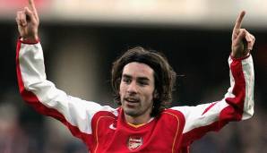 Platz 27 - Robert Pires: In der Vorsaison blieben die Gunners ungeschlagen, der Franzose wurde dafür mit Gesamtstärke 92 belohnt.