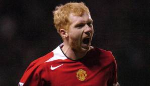 Platz 30 - Paul Scholes: Der Mittelfeldstratege von Manchester United hat eine Gesamtwertung von 92 und ist damit drittbester Engländer im Spiel.