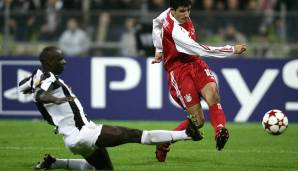 Platz 26 - Lilian Thuram: Direkt der nächste Juve-Spieler. Der Franzose (GES 92) bildete mit Fabio Cannavaro eine fast undurchdringbare Innenverteidigung.