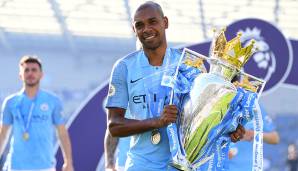 Fernandinho (Manchester City, Defensives Mittelfeld): 87.