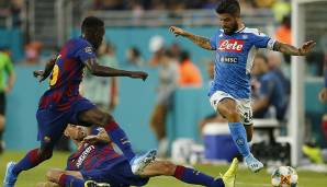 Lorenzo Insigne (SSC Neapel, Mittelsturm): 87.