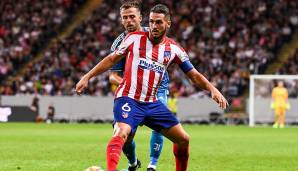 Koke (Atletico Madrid, Rechtes Mittelfeld): 85.