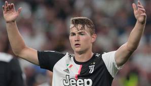 Matthijs de Ligt (Juventus Turin, Innenverteidigung): 85.